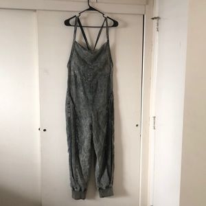 Free people split rock jumpsuit